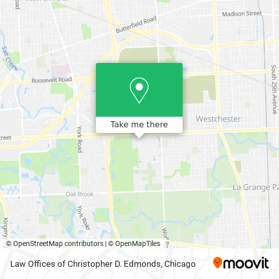 Law Offices of Christopher D. Edmonds map