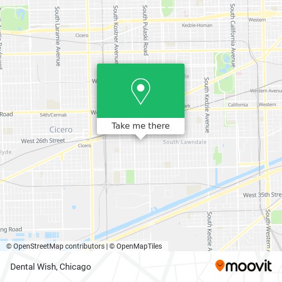 Dental Wish map