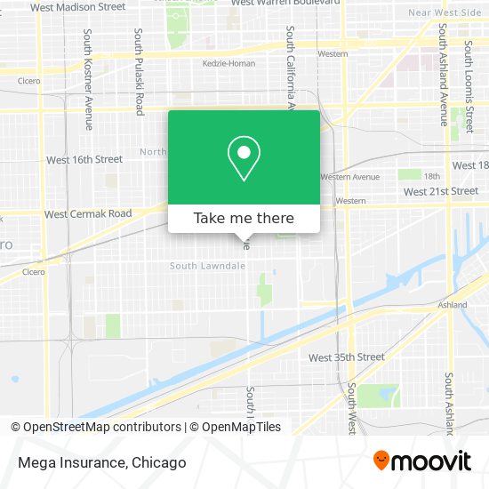 Mega Insurance map