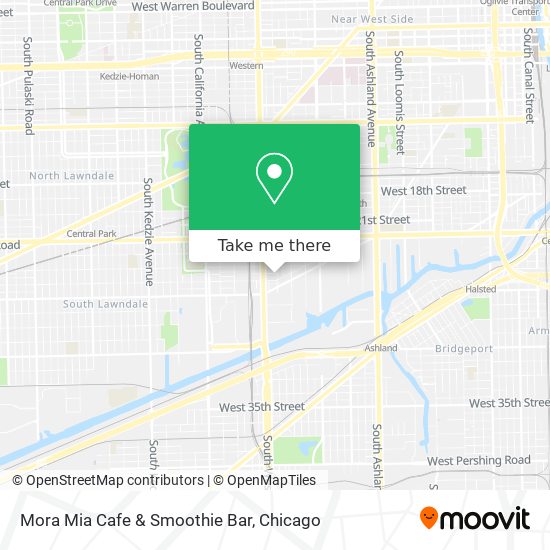 Mora Mia Cafe & Smoothie Bar map