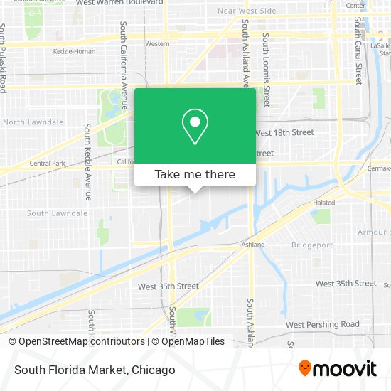 South Florida Market map