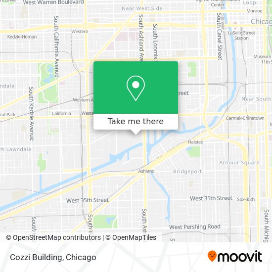 Cozzi Building map