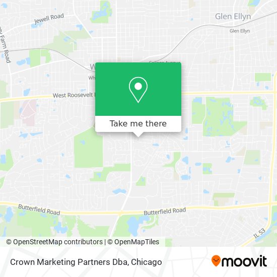 Mapa de Crown Marketing Partners Dba