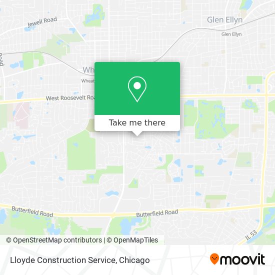 Lloyde Construction Service map
