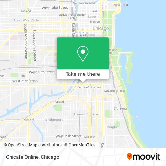 Chicafe Online map