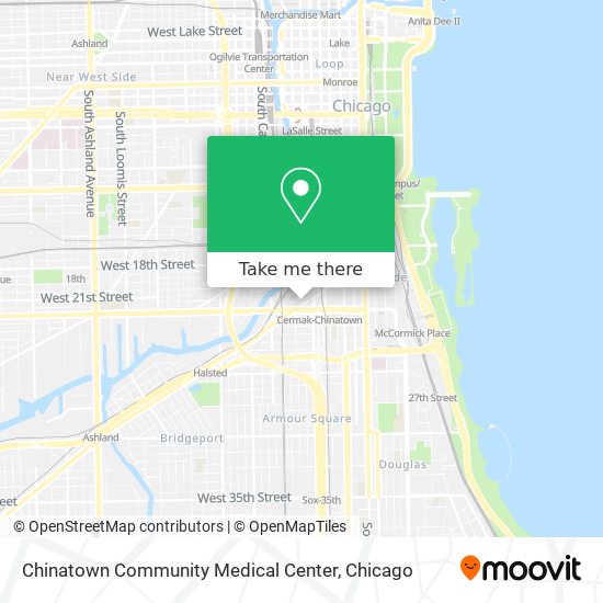 Chinatown Community Medical Center map