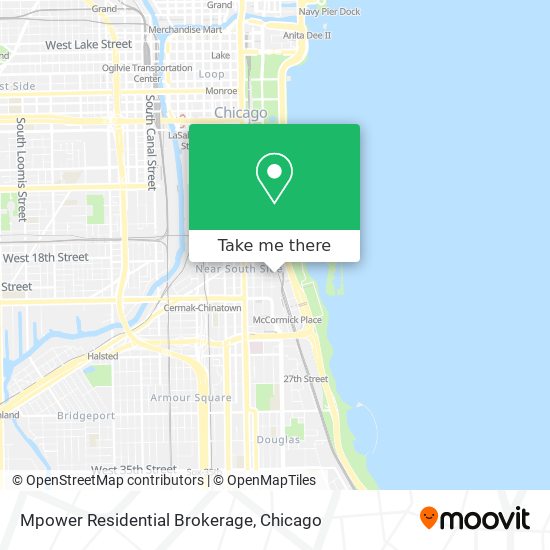 Mpower Residential Brokerage map