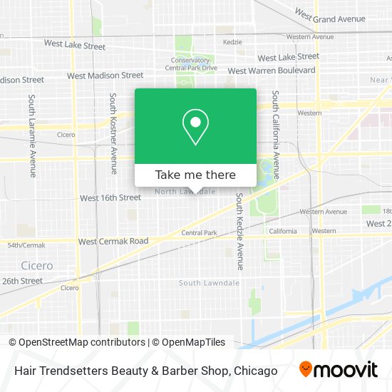 Hair Trendsetters Beauty & Barber Shop map