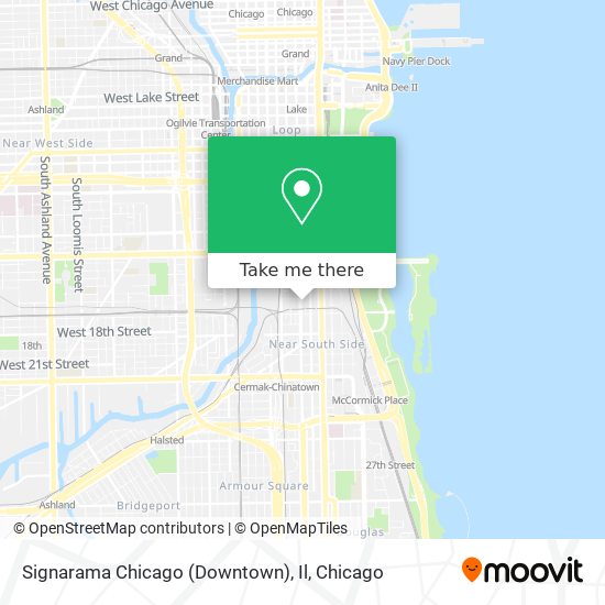 Signarama Chicago (Downtown), Il map