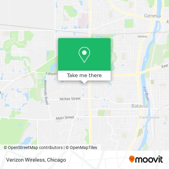 Verizon Wireless map