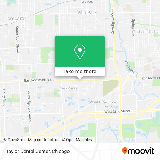 Taylor Dental Center map