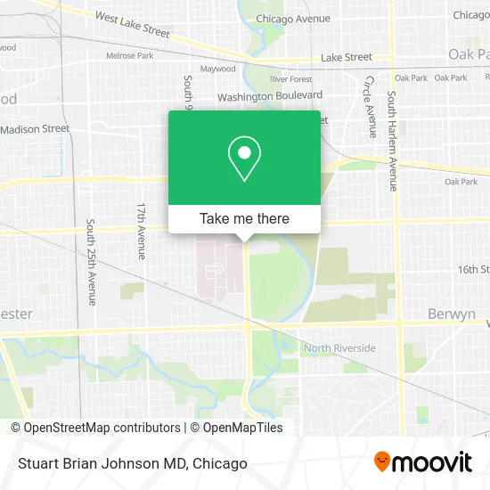 Stuart Brian Johnson MD map