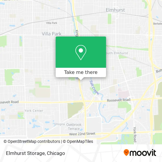 Elmhurst Storage map
