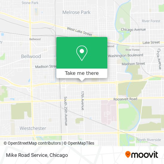 Mike Road Service map