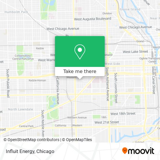 Influit Energy map