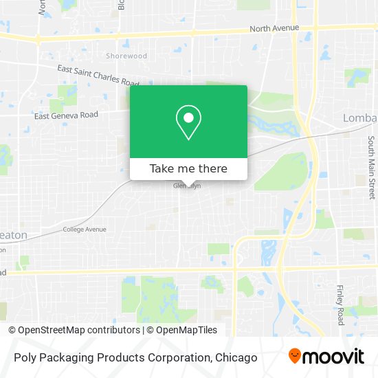 Poly Packaging Products Corporation map