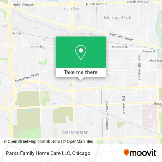 Mapa de Parks Family Home Care LLC