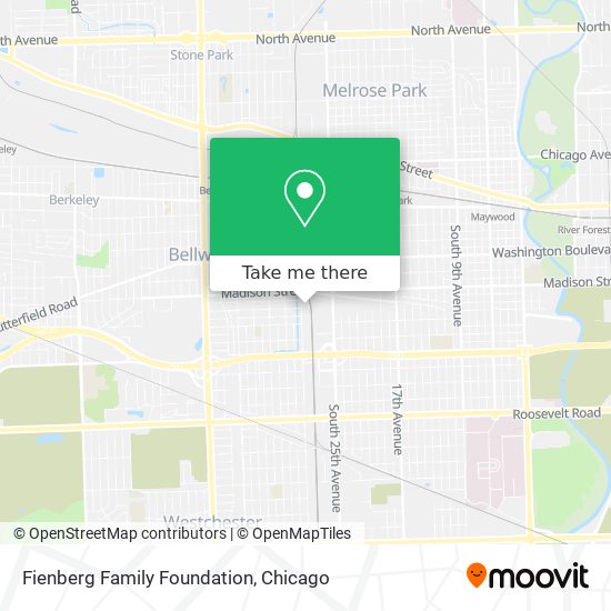 Fienberg Family Foundation map