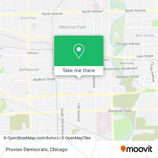 Proviso Democrats map