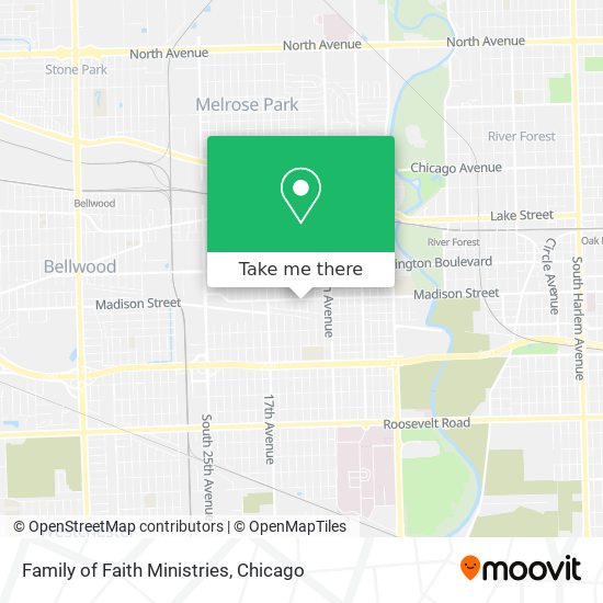 Family of Faith Ministries map