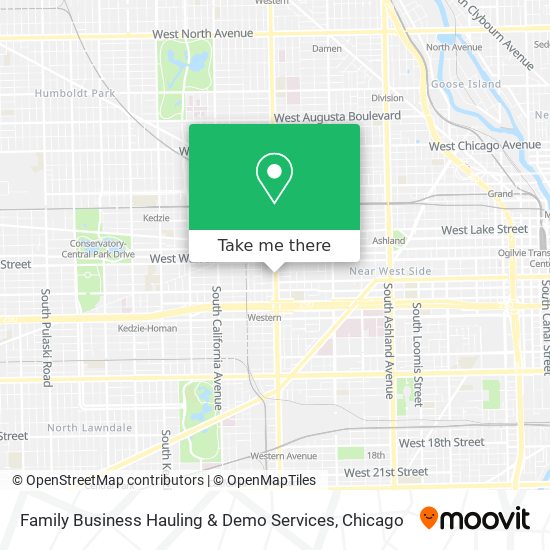 Family Business Hauling & Demo Services map