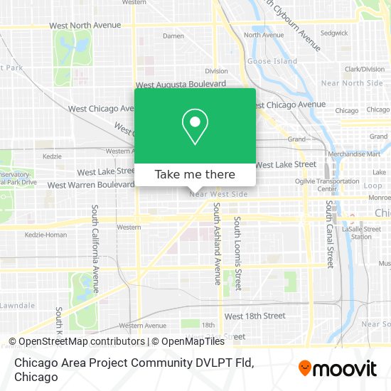 Chicago Area Project Community DVLPT Fld map