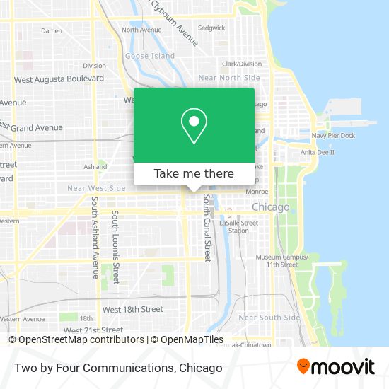 Mapa de Two by Four Communications