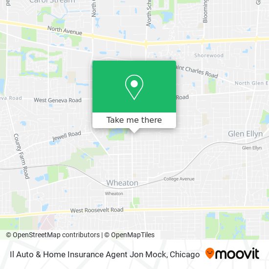 Mapa de Il Auto & Home Insurance Agent Jon Mock