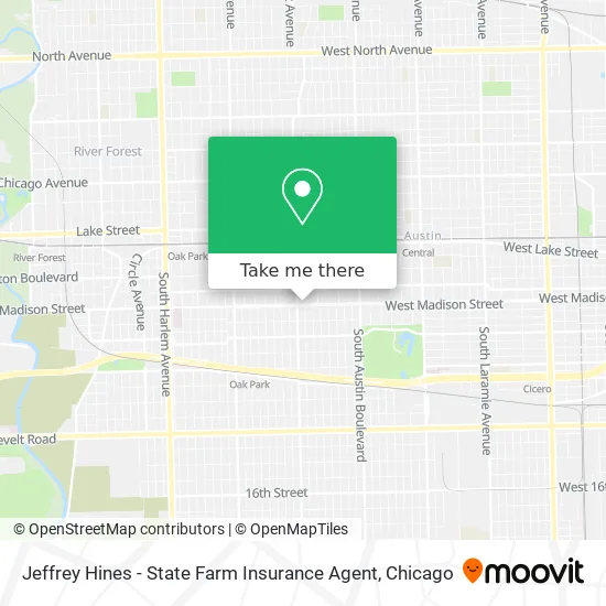 Jeffrey Hines - State Farm Insurance Agent map
