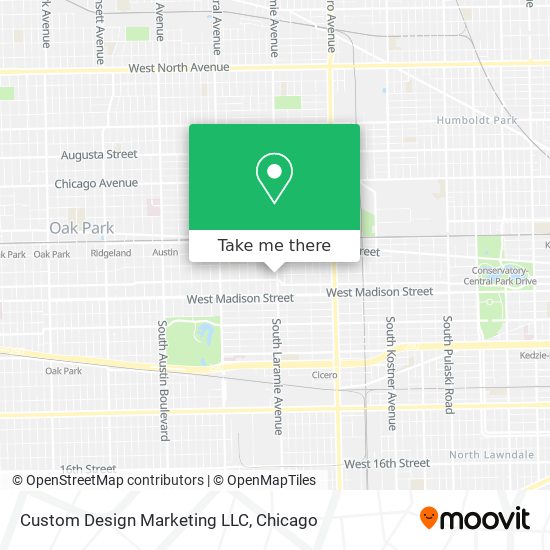 Mapa de Custom Design Marketing LLC