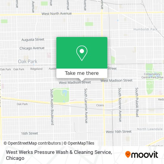 Mapa de West Werks Pressure Wash & Cleaning Service