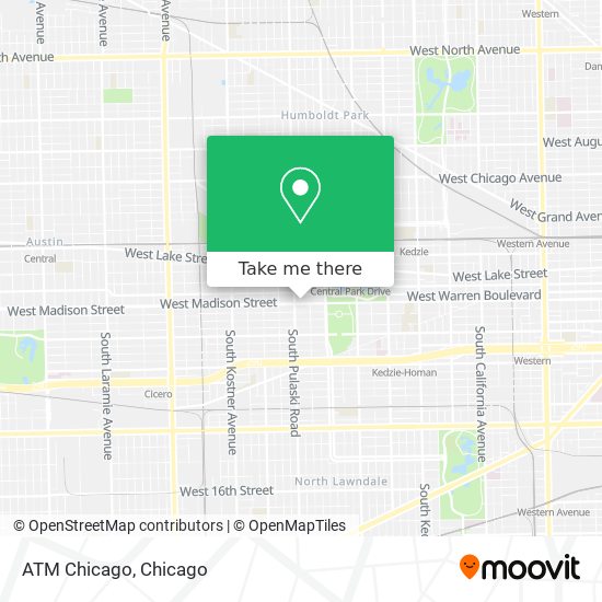 Mapa de ATM Chicago