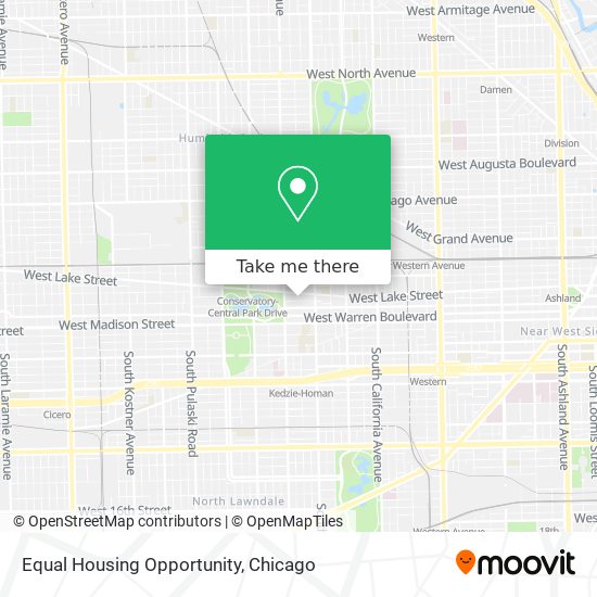 Equal Housing Opportunity map