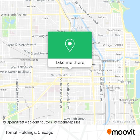 Tomat Holdings map