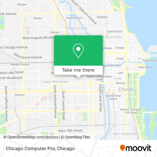 Mapa de Chicago Computer Pro