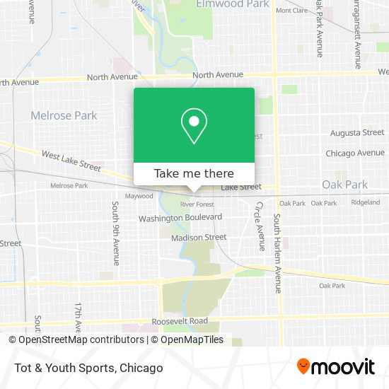 Tot & Youth Sports map