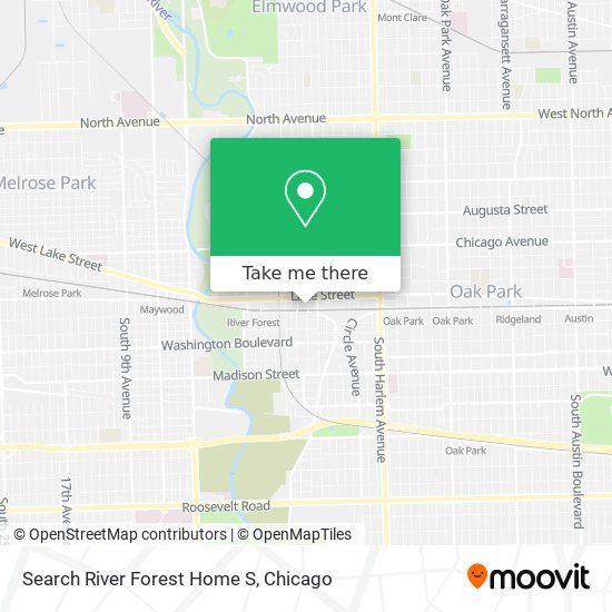 Mapa de Search River Forest Home S