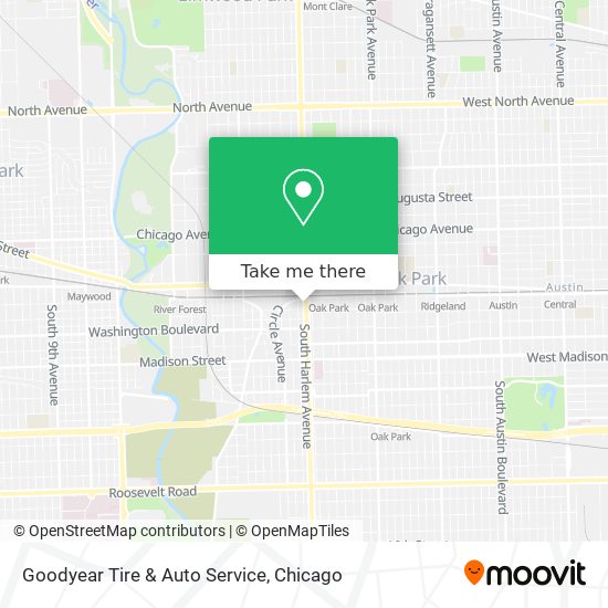 Goodyear Tire & Auto Service map