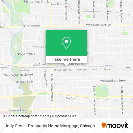 Mapa de Jody Gerut - Prosperity Home Mortgage