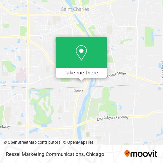 Reszel Marketing Communications map