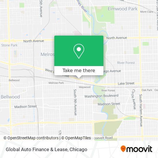 Global Auto Finance & Lease map