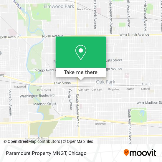 Paramount Property MNGT map