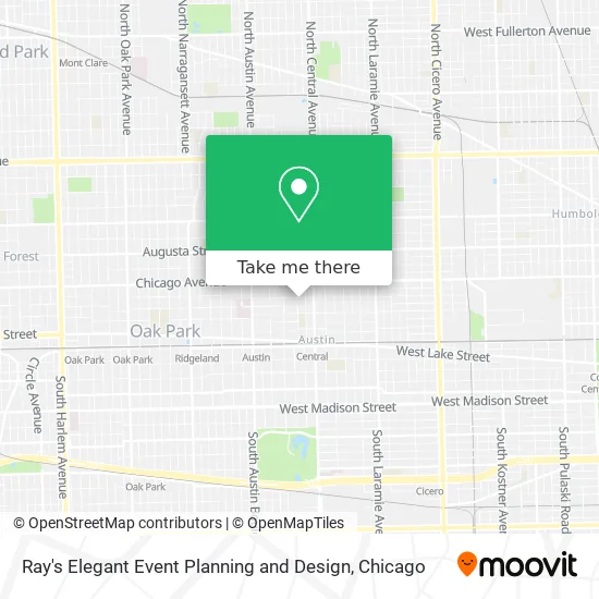 Ray's Elegant Event Planning and Design map