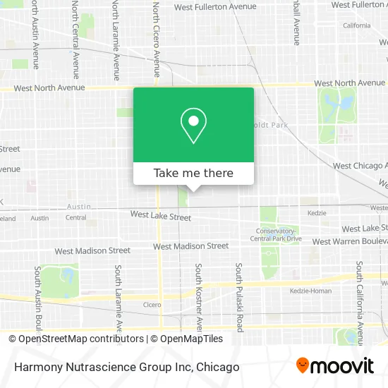 Harmony Nutrascience Group Inc map