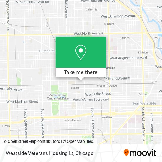 Westside Veterans Housing Lt map