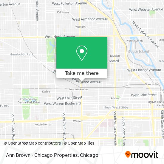 Mapa de Ann Brown - Chicago Properties