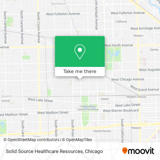 Solid Source Healthcare Resources map