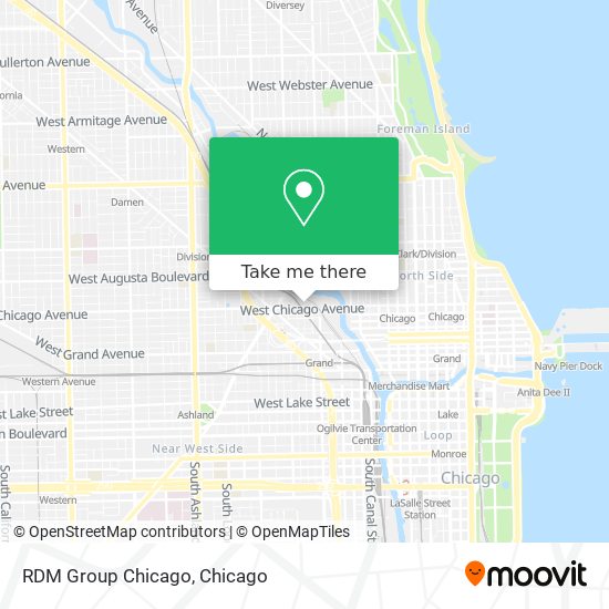 RDM Group Chicago map