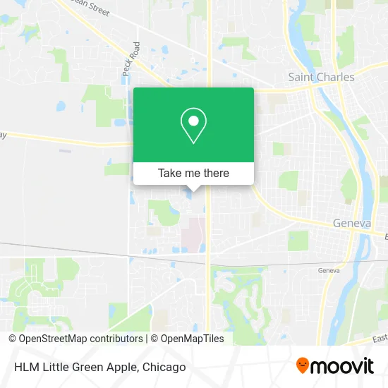 HLM Little Green Apple map