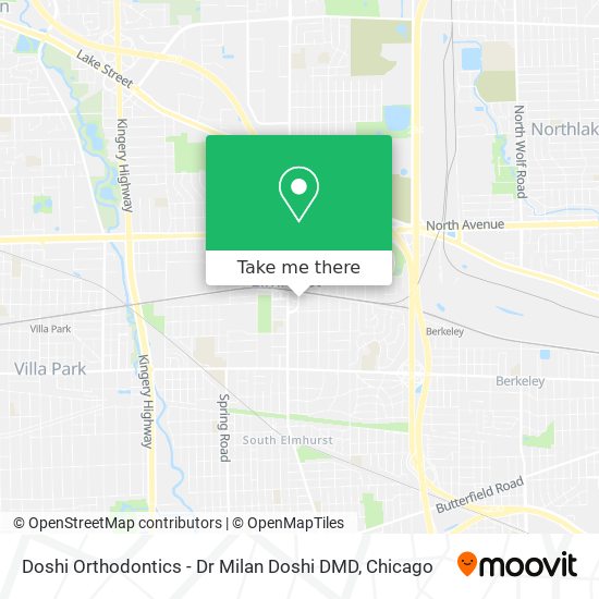 Mapa de Doshi Orthodontics - Dr Milan Doshi DMD